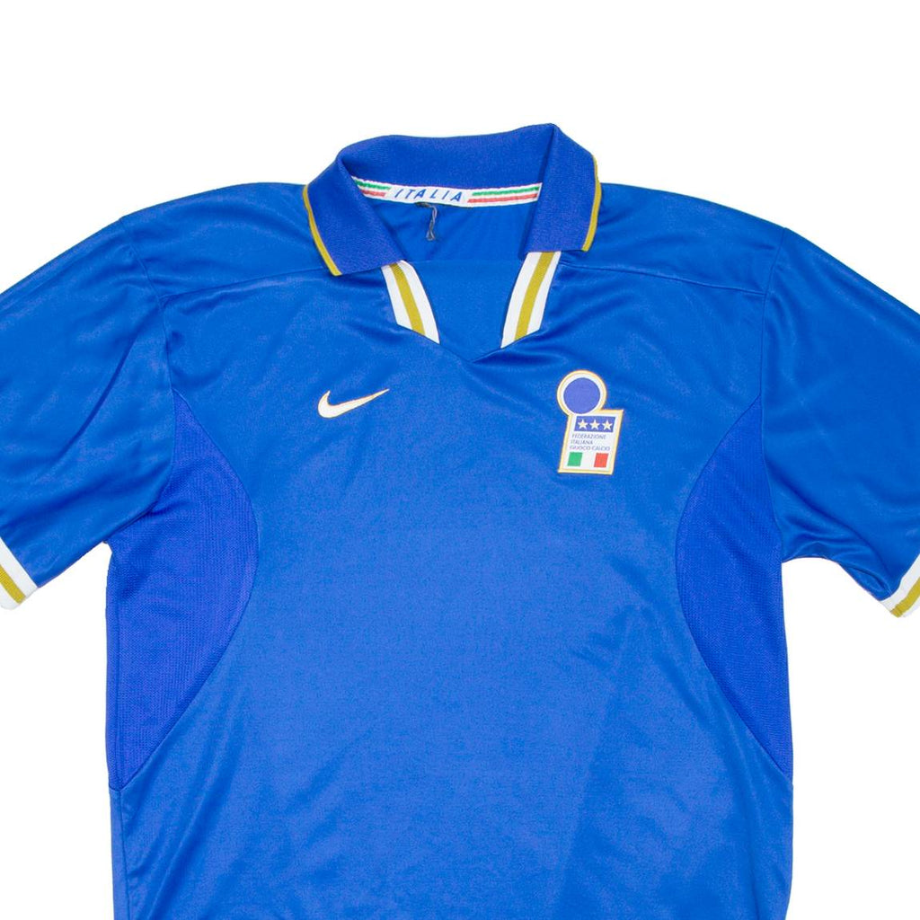 NIKE Mens Jersey Blue USA Collared L