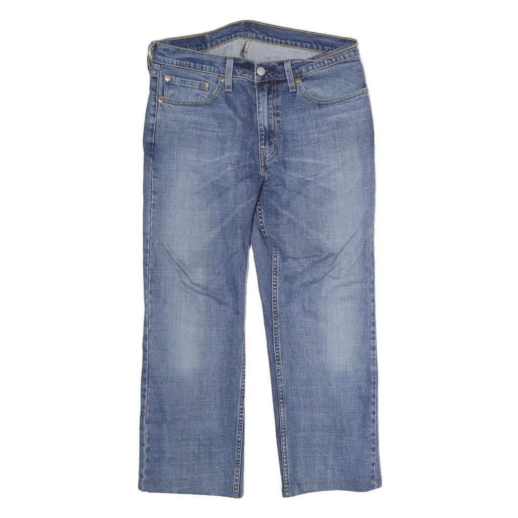 LEVI'S 514 Mens Jeans Blue Regular Straight Denim Medium W32 L26 Classic Fit