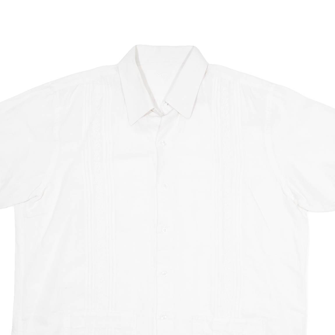 VO Mens Plain Shirt White XL