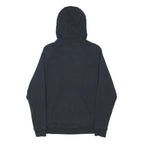 PUMA Womens Black Hoodie UK 14 Cotton Blend Pullover Sweatshirt Sportswear