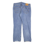 LEVI'S 501 BIG E Mens Jeans Blue Regular Straight Denim Medium W36 L30 Classic
