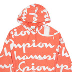 CHAMPION REVERSE WEAVE Womens Pink Hoodie M