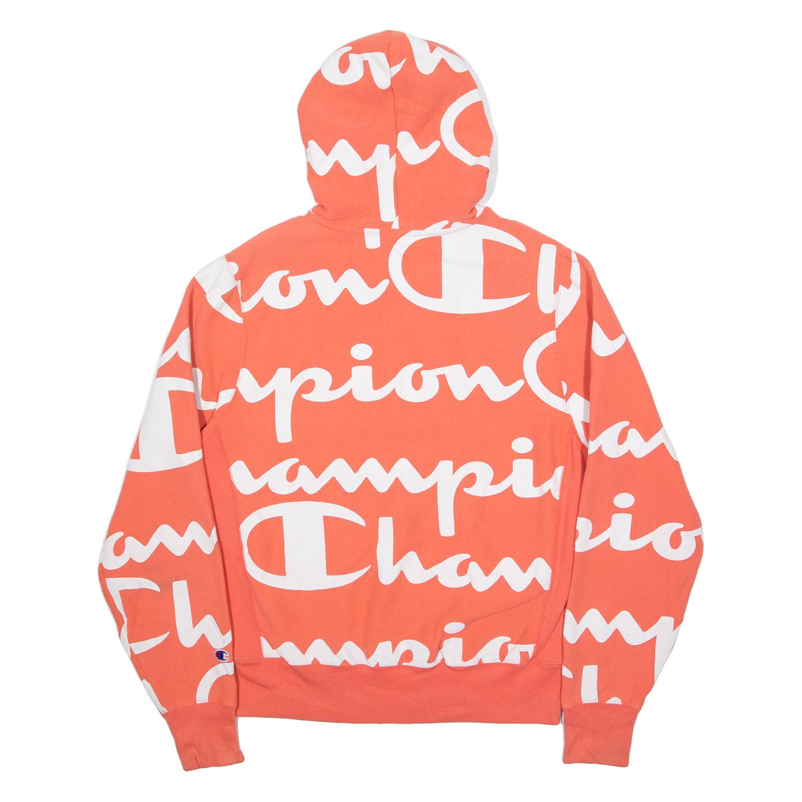 CHAMPION REVERSE WEAVE Womens Pink Hoodie M