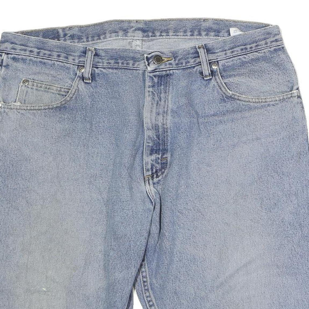 WRANGLER Mens Denim Blue Casual Shorts XL W38 Classic Fit Cotton