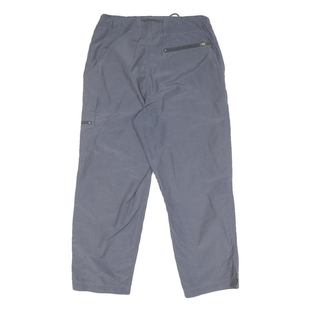 COLUMBIA Womens Regular Fit Blue Drawstring Trousers W27 L24 Outdoor Casual