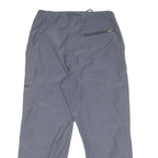 COLUMBIA Womens Regular Fit Blue Drawstring Trousers W27 L24 Outdoor Casual