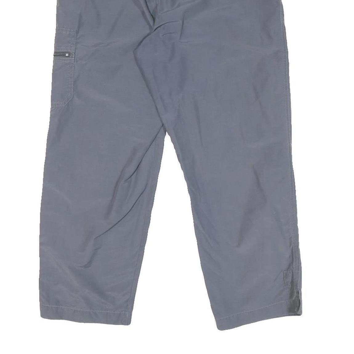 COLUMBIA Womens Regular Fit Blue Drawstring Trousers W27 L24 Outdoor Casual