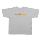 BIG BALL SPORTS Womens Grey Tennessee Volunteers Graphic T-Shirt L Short Sleeve