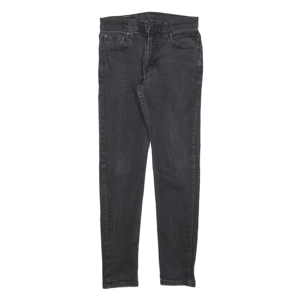 LEVI'S 512 Tapered Mens Jeans Black Slim Tapered Denim Medium W30 L30