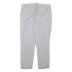 TOMMY HILFIGER Womens Cotton Blend Blue Slim Straight Trousers W31 L26 Casual