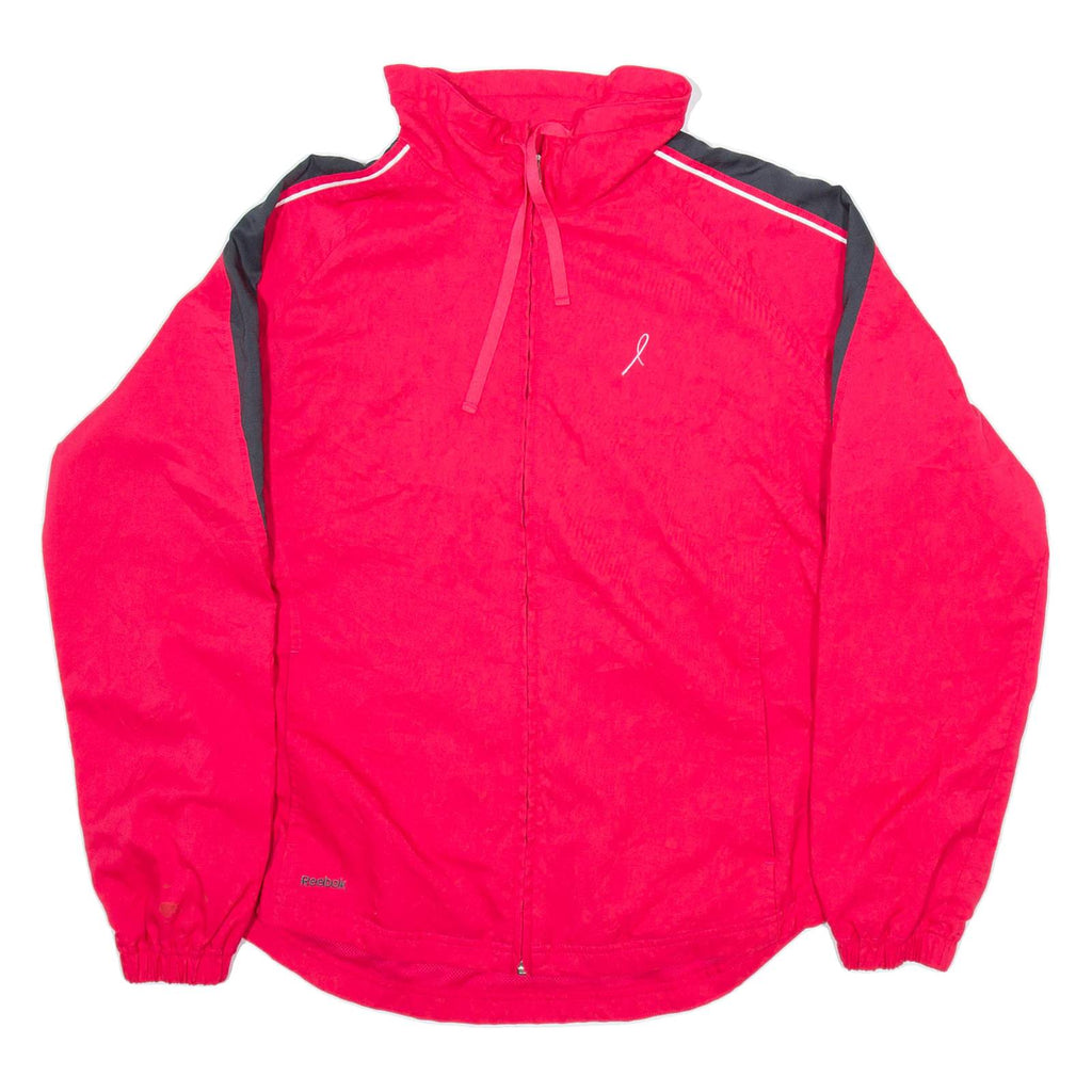 REEBOK Womens Jacket Pink L
