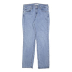 LEVI'S 505 Mens Jeans Blue Regular Straight Denim Medium W31 L32 Classic Zip