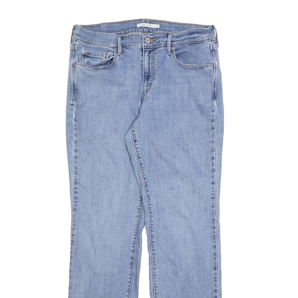 LEVI'S 505 Mens Jeans Blue Regular Straight Denim Medium W31 L32 Classic Zip