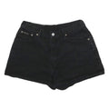 CALVIN KLEIN JEANS Womens Shorts Black Casual M W30 Denim Cotton Summer