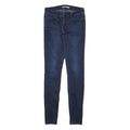 LEVI'S 710 Womens Slim Skinny Denim Dark Blue W26 L31 Stretch Cotton Blend Jeans