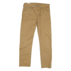 LEVI'S 502 Mens Jeans Beige Slim Skinny Denim W29 L27 Classic Cotton Blend Zip