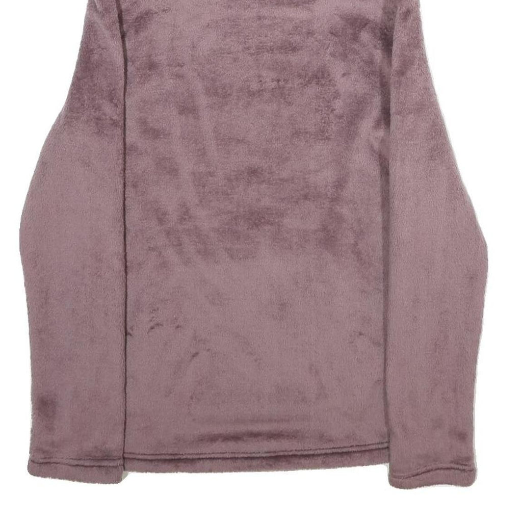 CRANE Womens Mauve Plain Pullover Roll Neck Basic Knit S cosy comfortable soft
