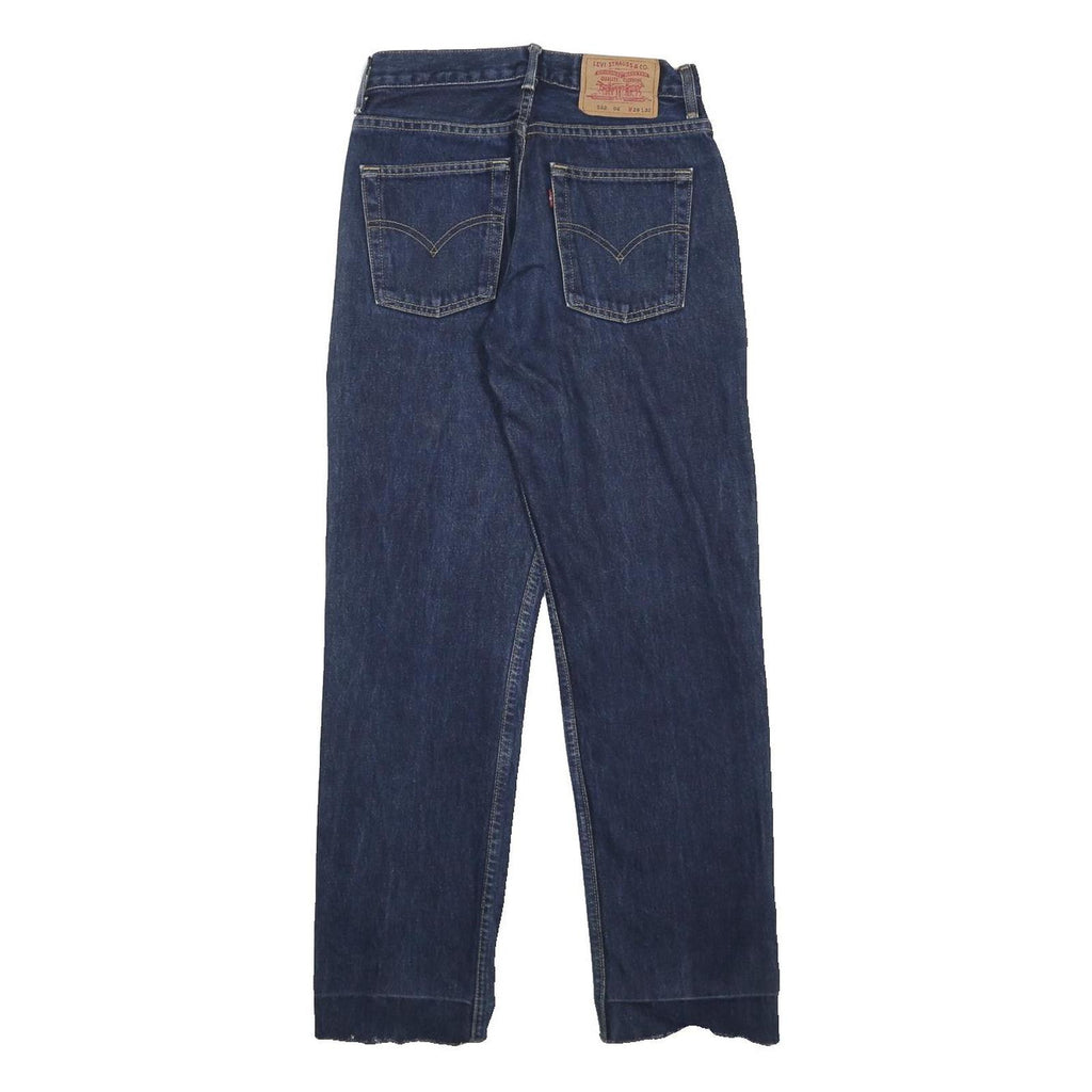 LEVI'S 582 06 Womens Jeans Blue Regular Straight Denim Medium W28 L32 Classic