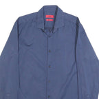 HUGO Mens Blue Cotton Shirt S Smart Casual Long Sleeve Button Collar