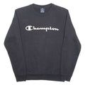 CHAMPION Mens Sweatshirt Black Crewneck S