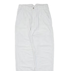 IBER Womens Corduroy Trousers Grey Relaxed Tapered W26 L29