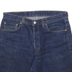 LEVI'S Mens Denim Blue Casual Cotton Shorts M W33 Cut-Off Raw Hem