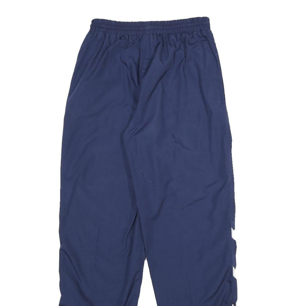 PUMA Mens Joggers Navy Blue S W26 L30 Regular Fit Tapered Leg Drawstring