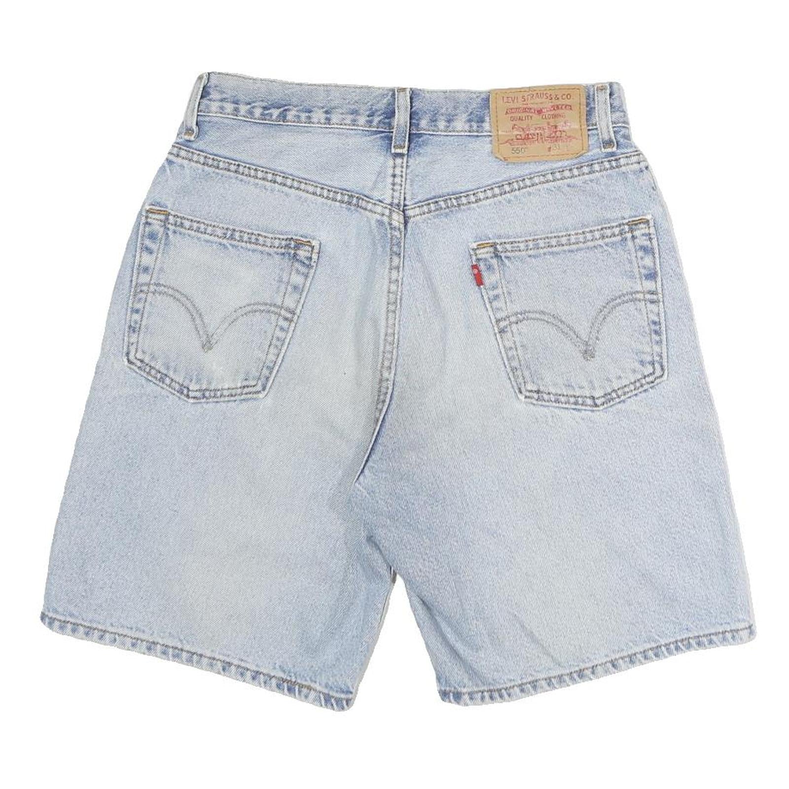 LEVI'S Mens Denim Blue Casual Shorts M W30 Classic Cotton Comfortable Fit