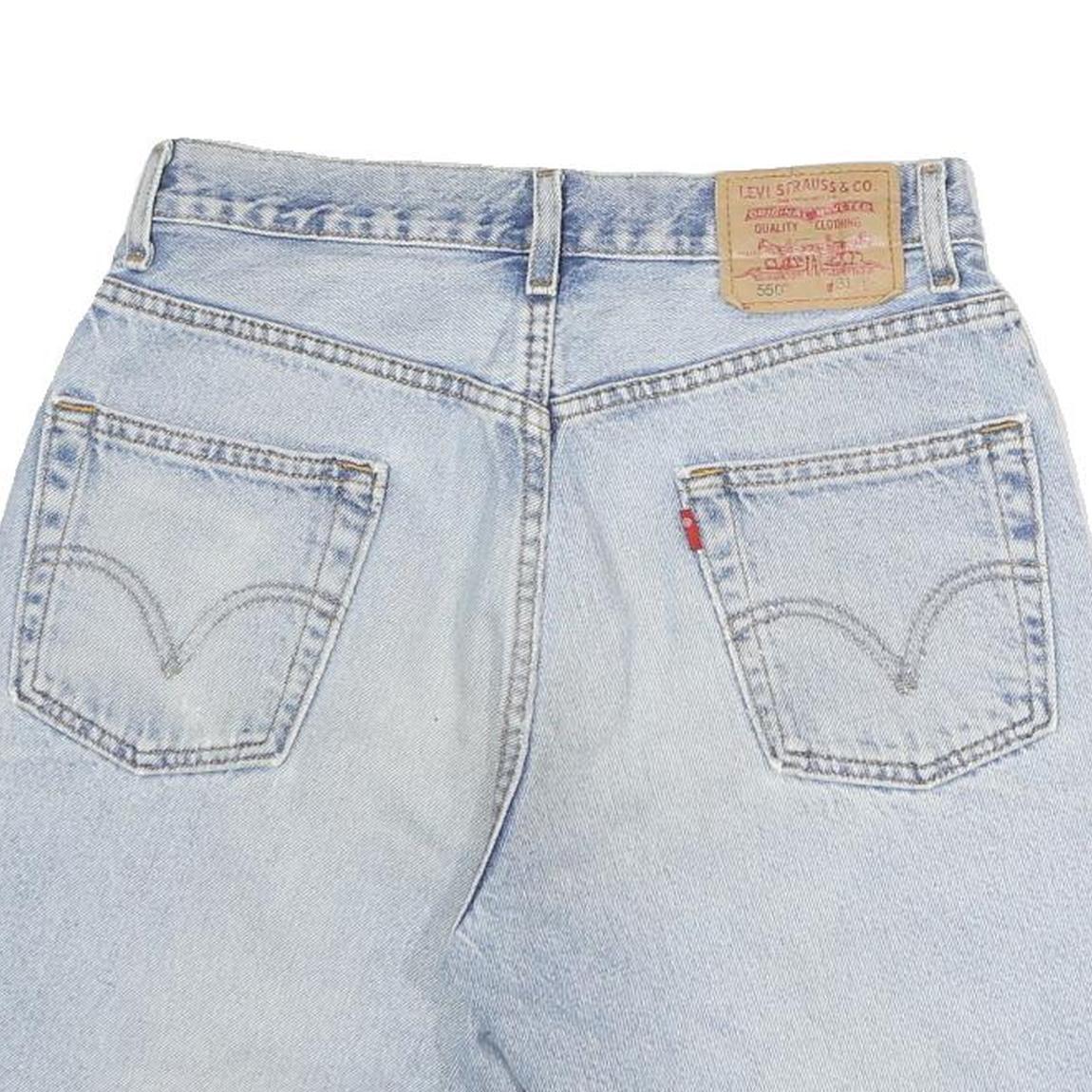 LEVI'S Mens Denim Blue Casual Shorts M W30 Classic Cotton Comfortable Fit