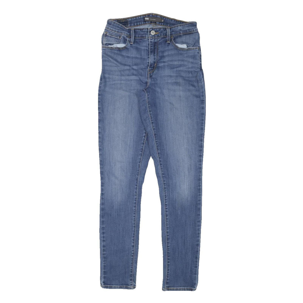 LEVI'S Womens Jeans Blue Slim Skinny Denim Light W26 L29 Stretch Cotton Blend