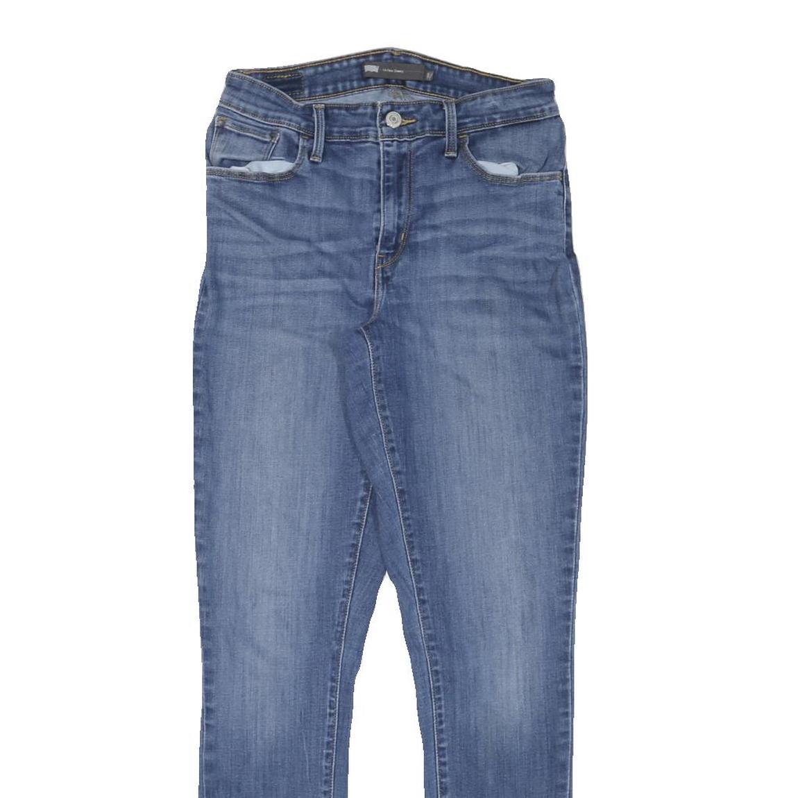 LEVI'S Womens Jeans Blue Slim Skinny Denim Light W26 L29 Stretch Cotton Blend