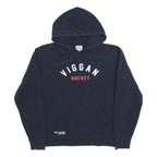 RUSSELL ATHLETIC Mens Navy Blue Viggan Hockey Pullover Hoodie S Est. 1930