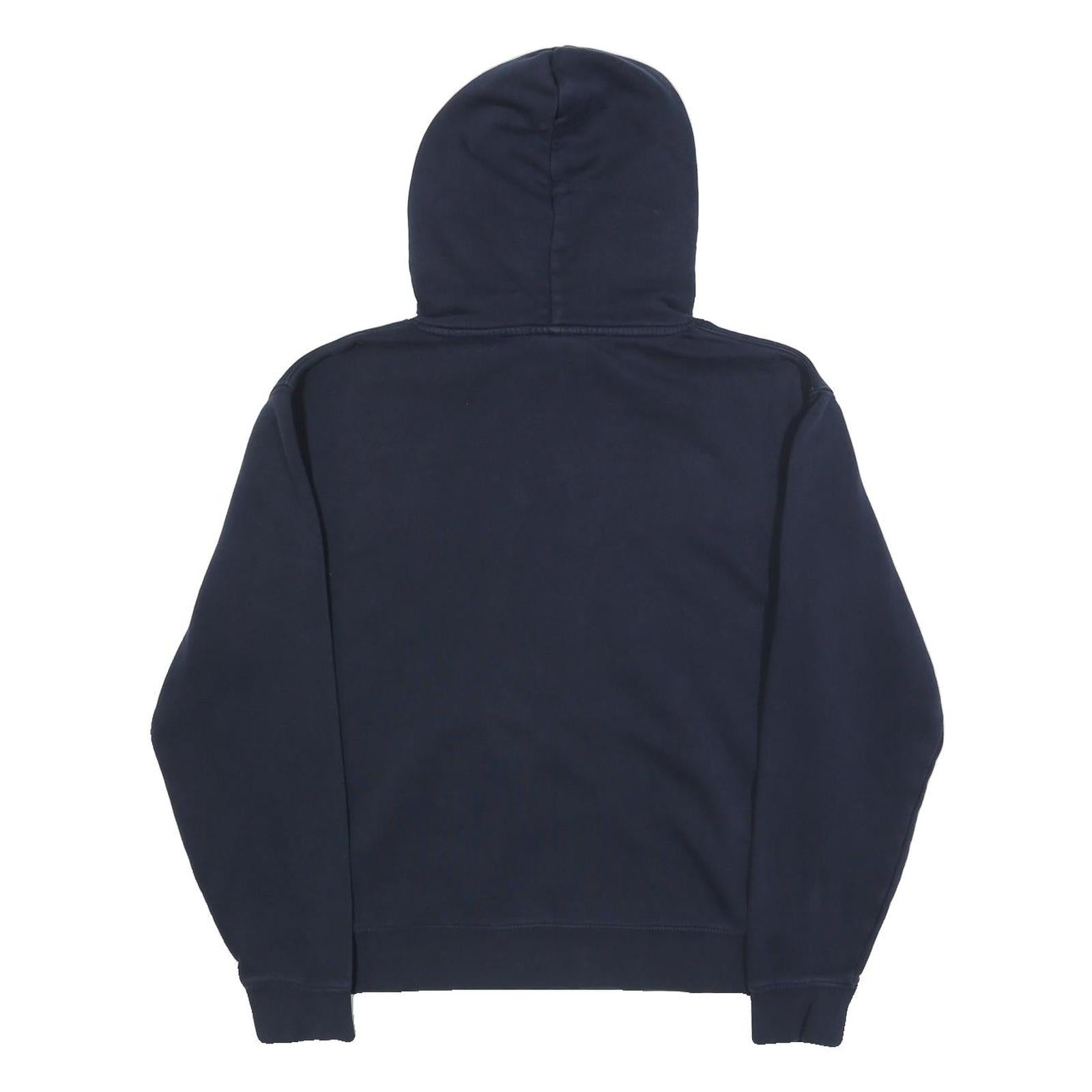 RUSSELL ATHLETIC Mens Navy Blue Viggan Hockey Pullover Hoodie S Est. 1930