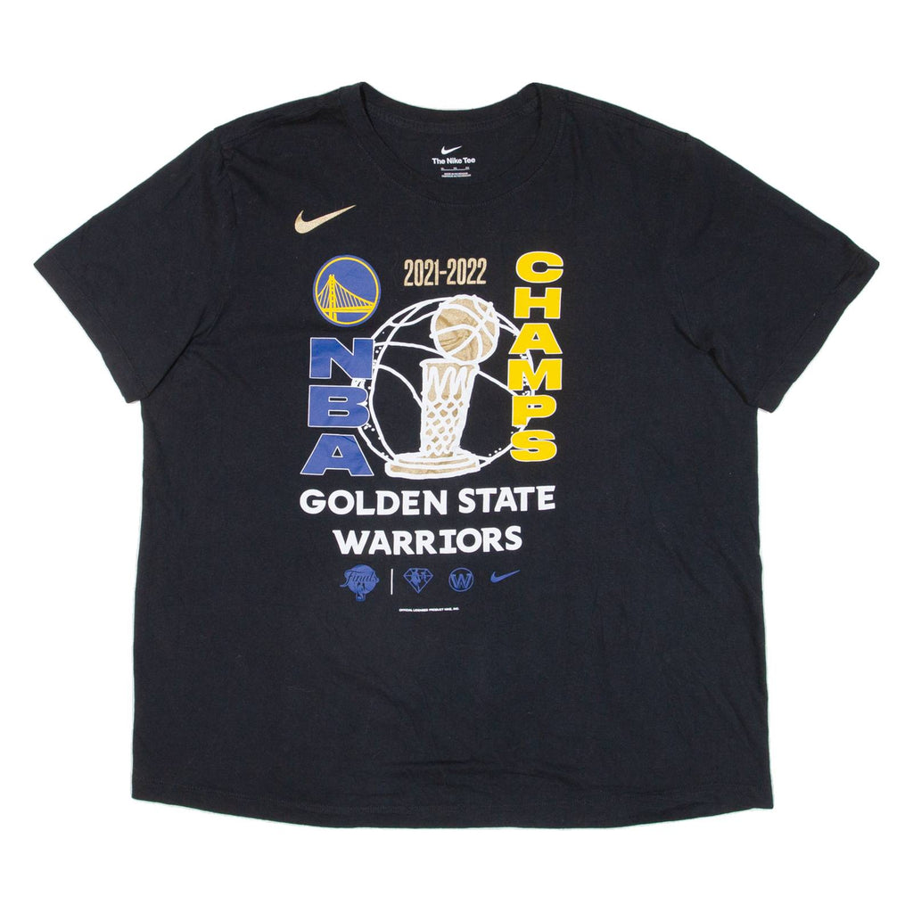 NIKE Golden State Warriors Womens T-Shirt Black USA XL