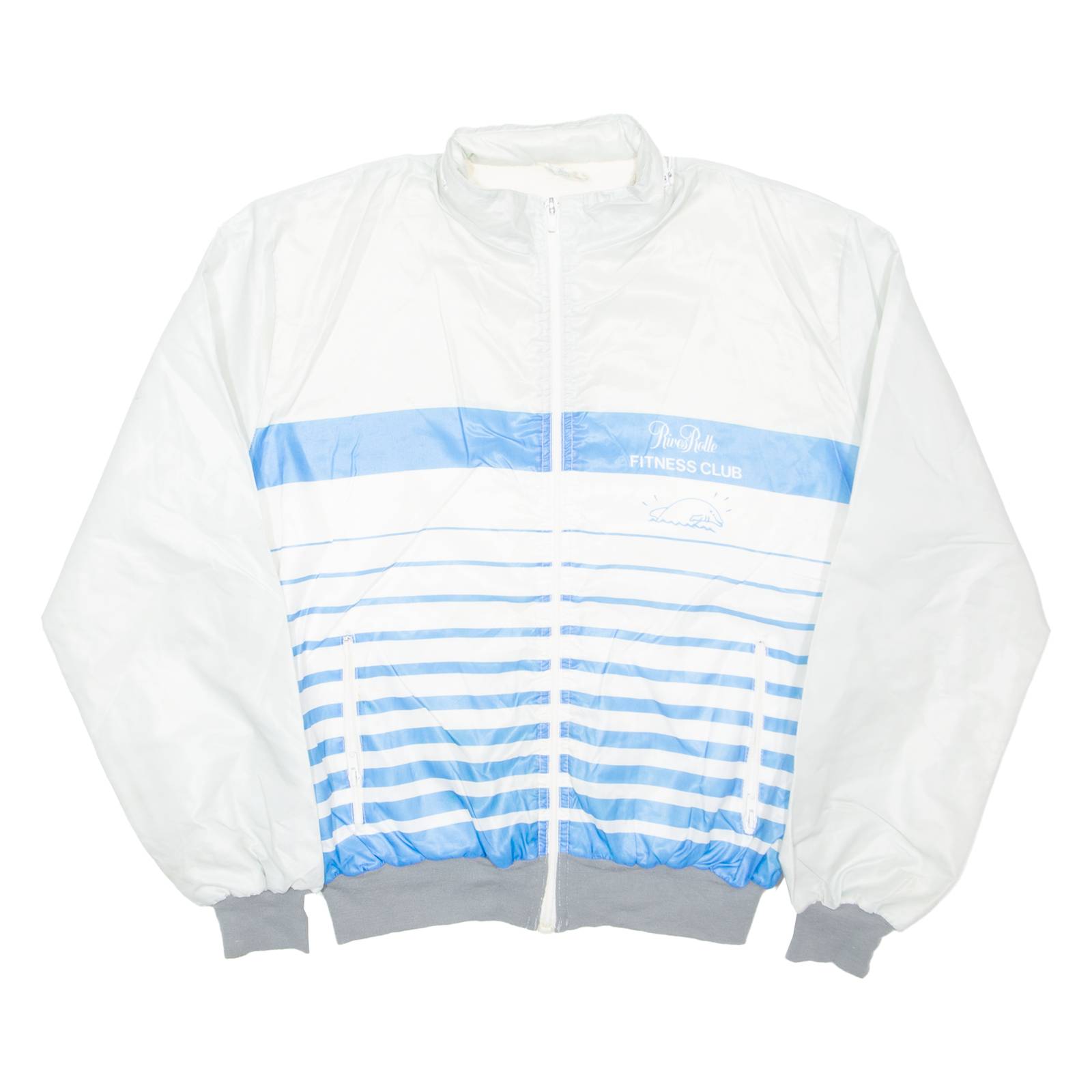 RIVES ROLLE FITNESS CLUB Mens Shell Jacket Blue S