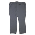 SCHOFFEL Womens Polyester Blend Grey Regular Fit Trousers W40 L30 Outdoor Zip