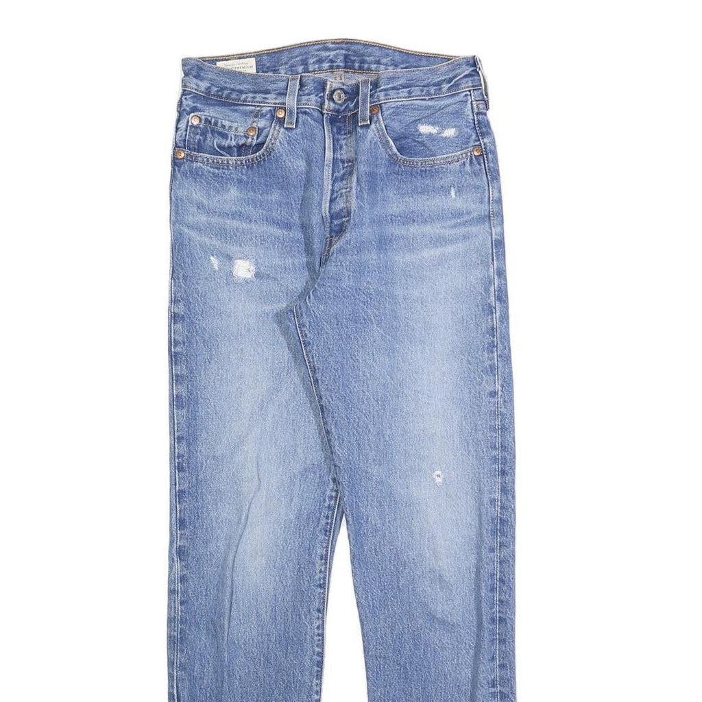 LEVI'S 501 Big E Womens Jeans Blue Regular Straight Denim Light W26 L29 Vintage