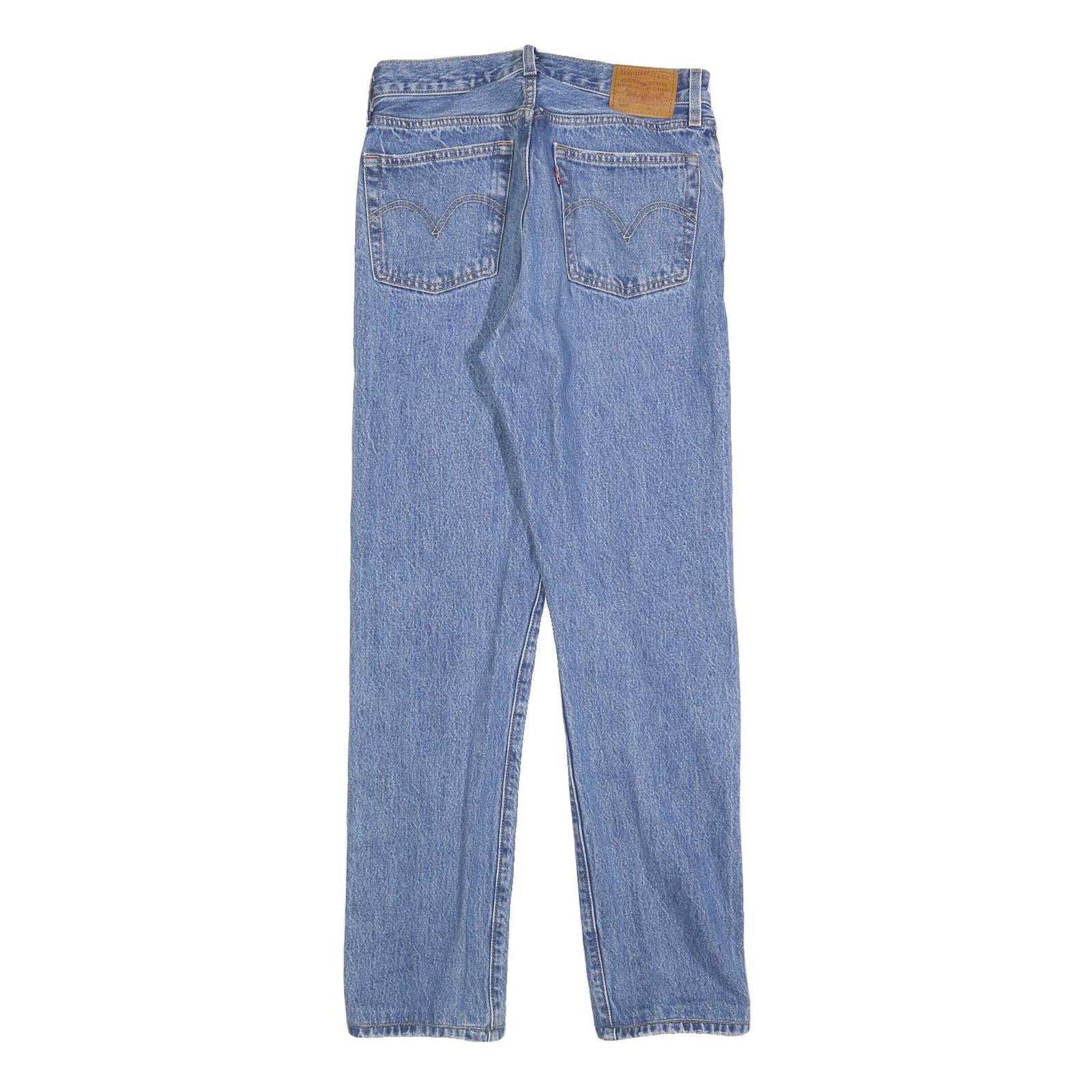 LEVI'S 501 Big E Womens Jeans Blue Regular Straight Denim Light W26 L29 Vintage