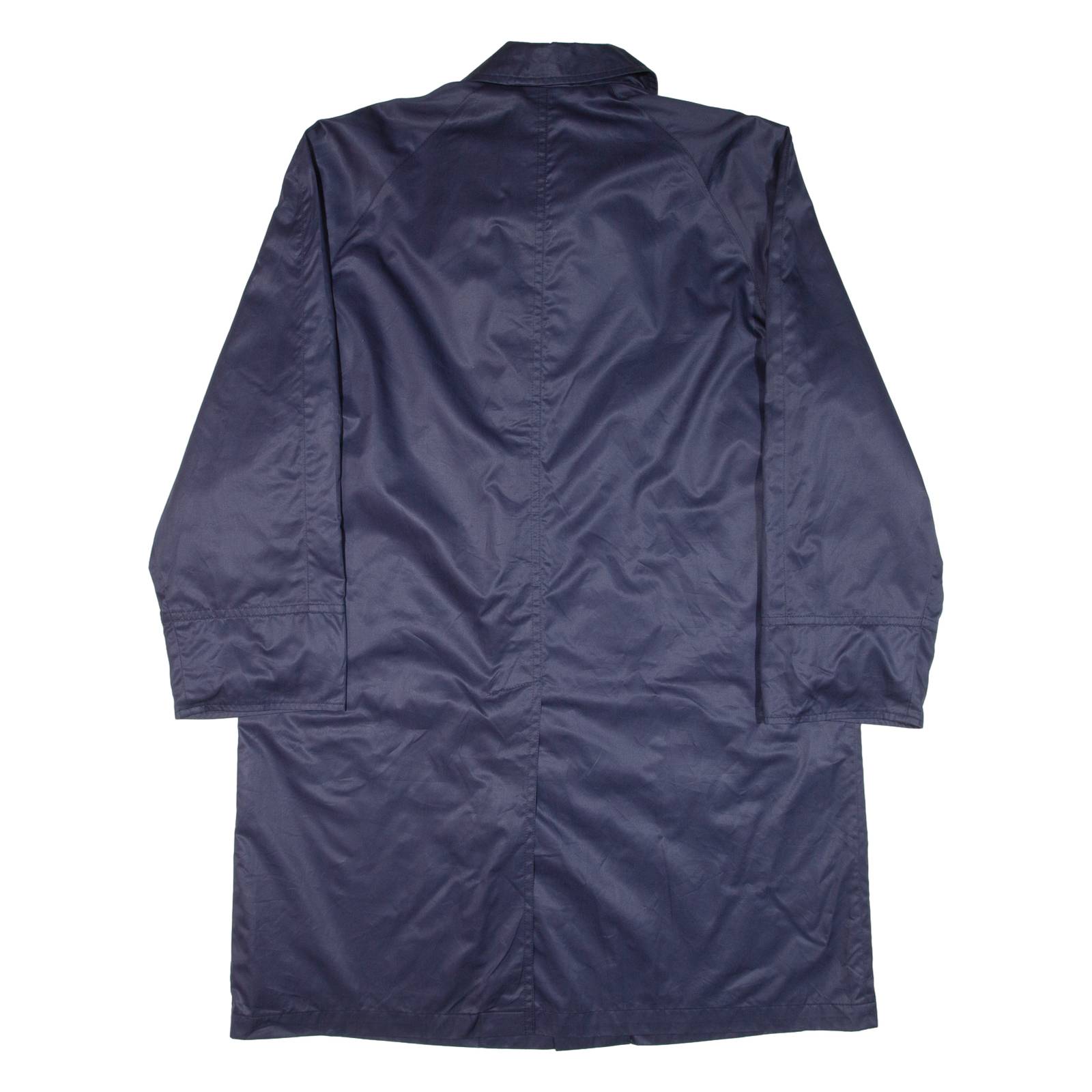 Mens Overcoat Coat Blue XL