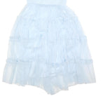 LACE & BEADS Womens Blue Day Dress Polyester Blend Woven Sleeveless Midi UK 14