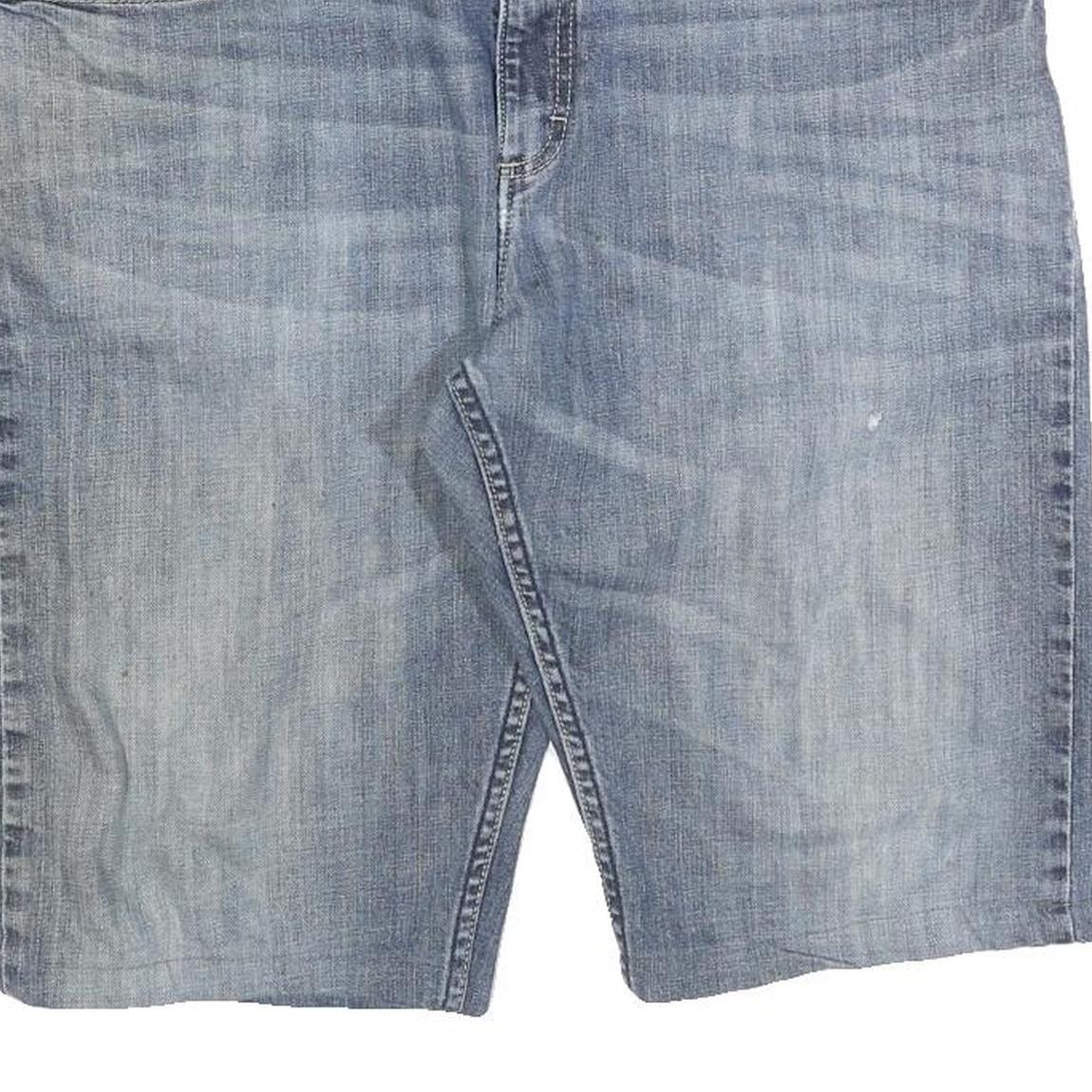 LEE Mens Denim Blue Casual Shorts L W36 Modern Fit Classic Style