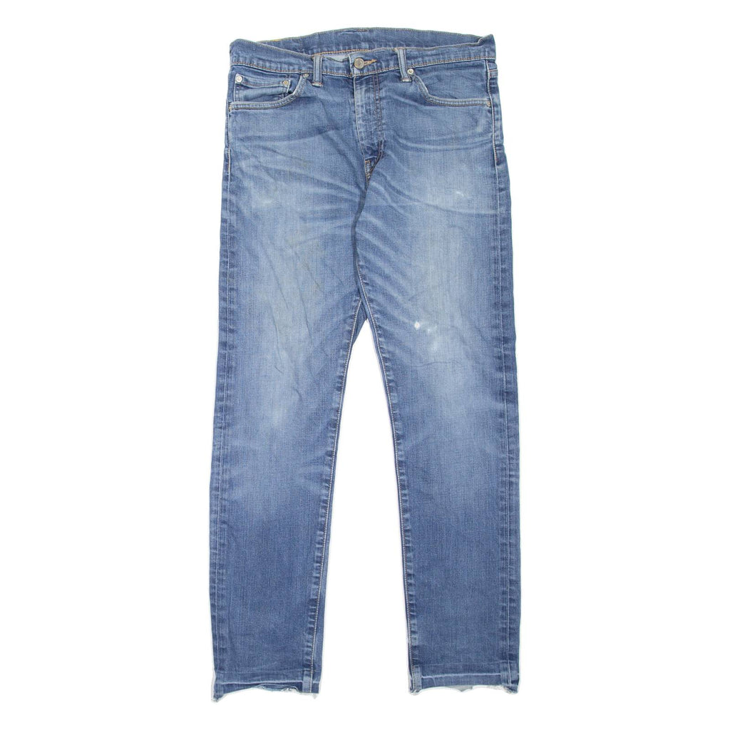 LEVI'S 508 Jeans Mens Blue Regular Tapered Stone Wash W33 L31