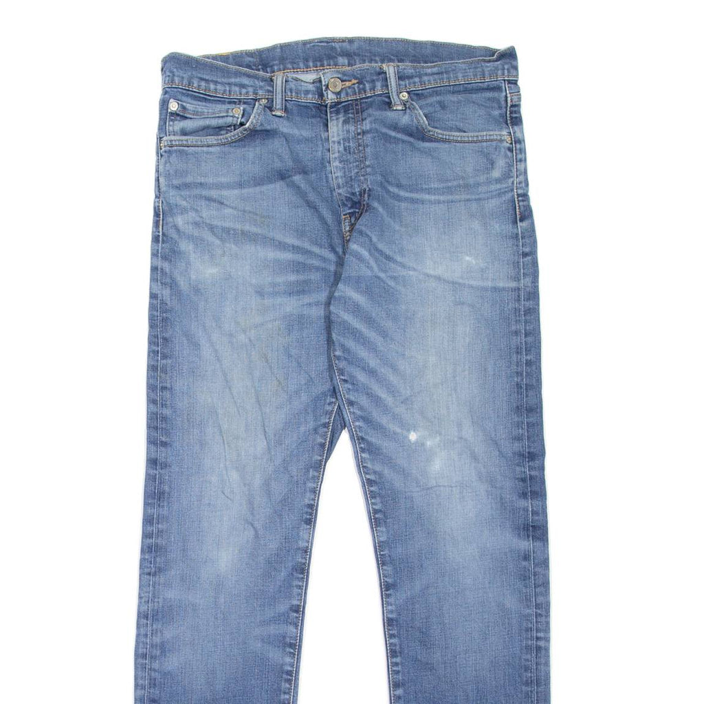 LEVI'S 508 Jeans Mens Blue Regular Tapered Stone Wash W33 L31