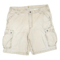 CARHARTT Mens Cargo Shorts Beige XL W38 Cotton Blend Durable Workwear