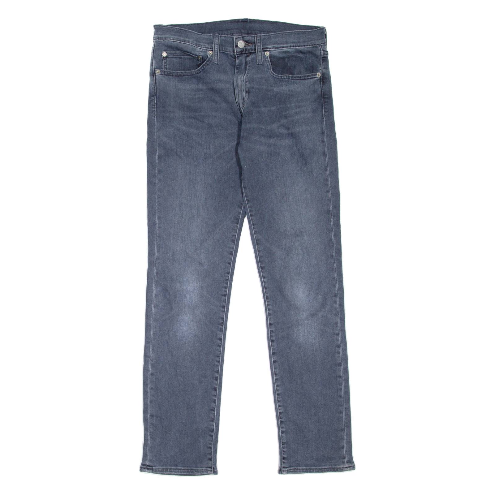 LEVI'S 511 Jeans Mens Blue Slim Straight Stone Wash W31 L32