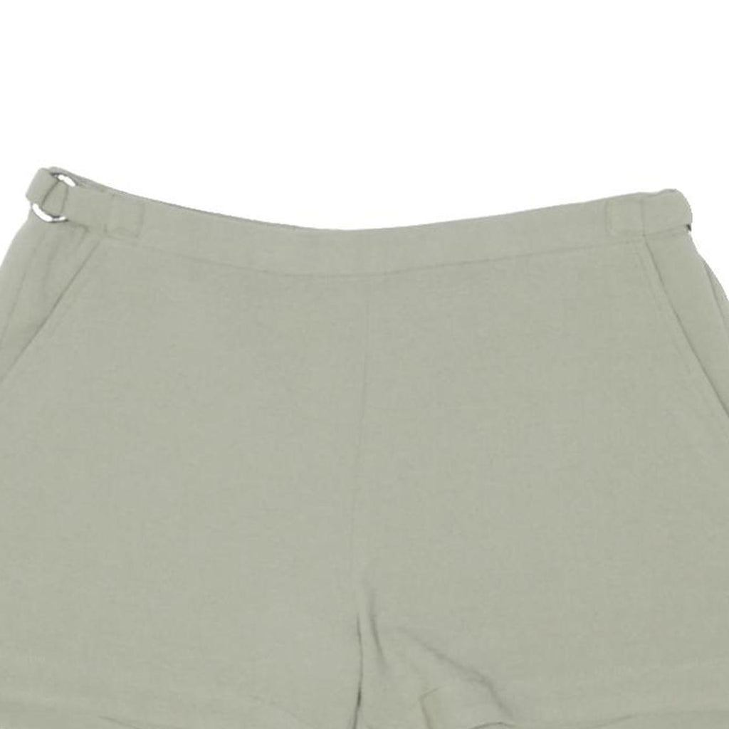 CALVIN KLEIN Womens Shorts Green Casual Plain S W29 Elastic Waist