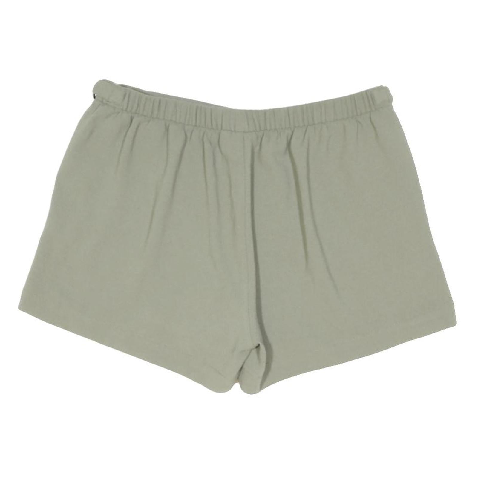 CALVIN KLEIN Womens Shorts Green Casual Plain S W29 Elastic Waist