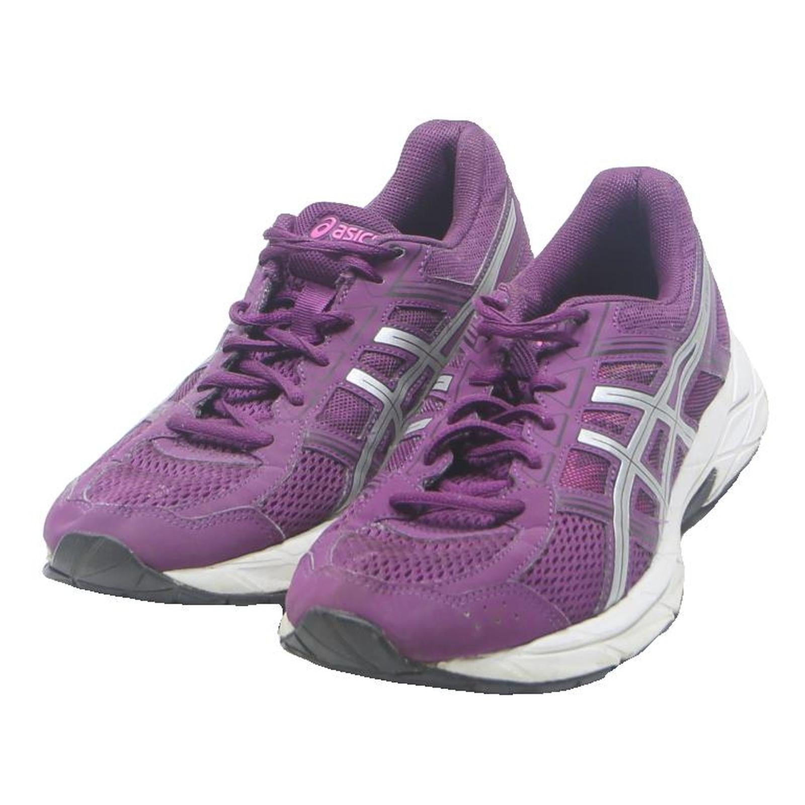 ASICS GEL-Contend 4 Womens Low Top Trainers Purple Synthetic UK 7.5 Comfortable