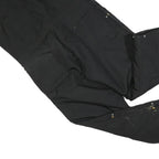 CARHARTT Womens Black Cotton Blend Canvas Dungarees Loose Fit XL W42 L28