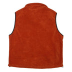 WOOLRICH Mens Orange Polyester Blend Outdoor Jacket XL Fleece Zip Casual